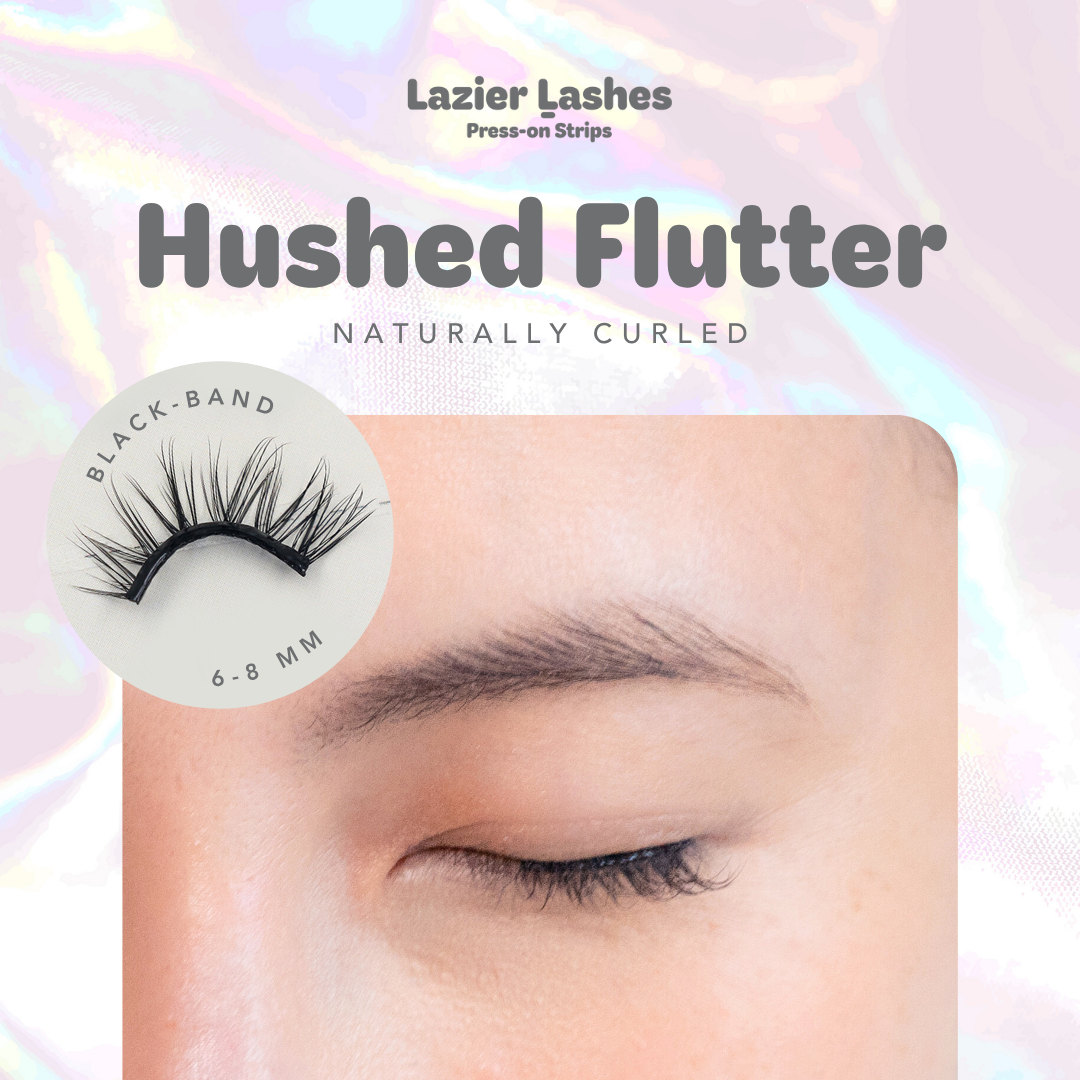 Hushed Flutter (Black Band) LAZIER Lashes (Lash Strips)
