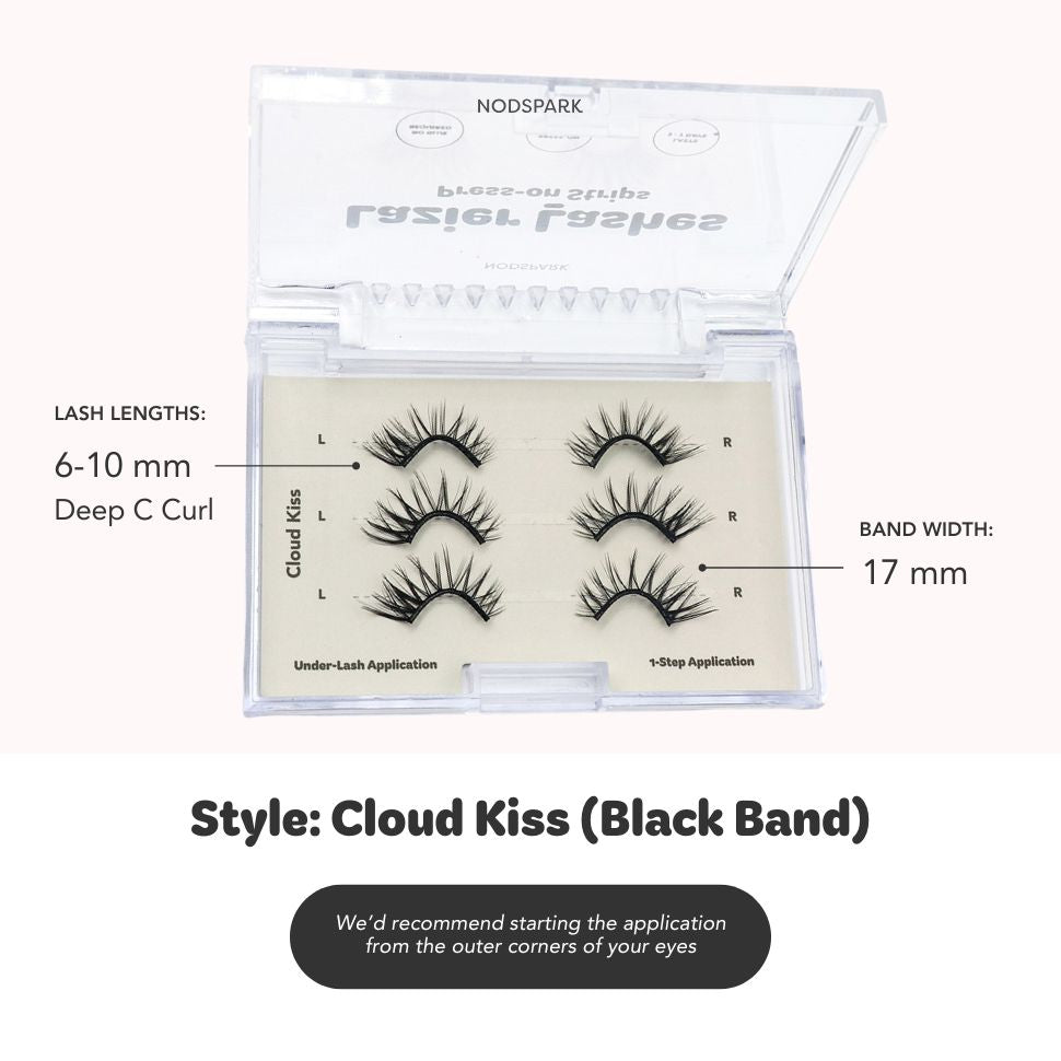 Cloud Kiss (Black Band) LAZIER Lashes (Lash Strips)