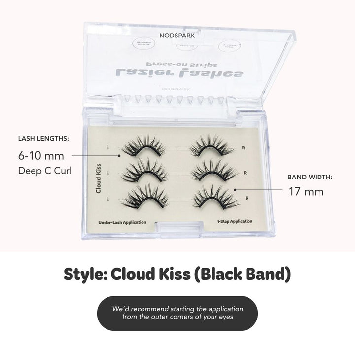 Cloud Kiss (Black Band) LAZIER Lashes (Lash Strips)