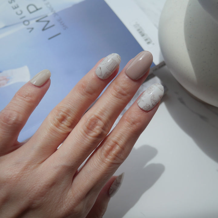 Heritage Delights Nail Wrap Manicure