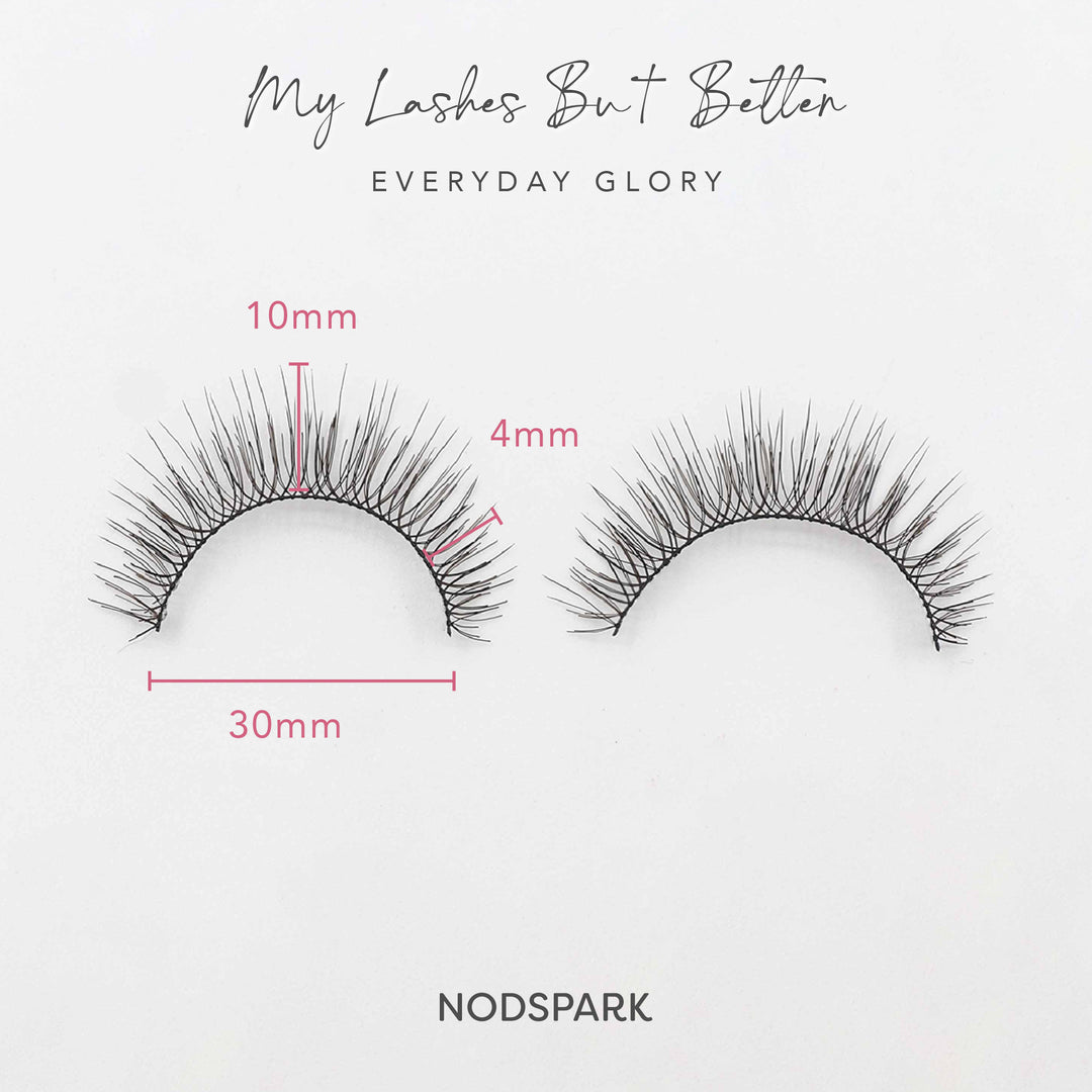 Everyday Glory MLBB Lashes by Nodspark