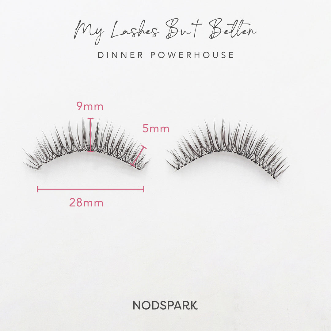 Dinner Powerhouse MLBB Lashes by Nodspark