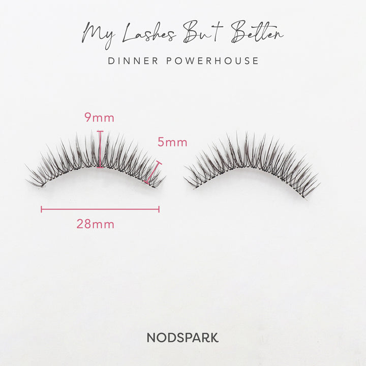 Dinner Powerhouse MLBB Lashes by Nodspark