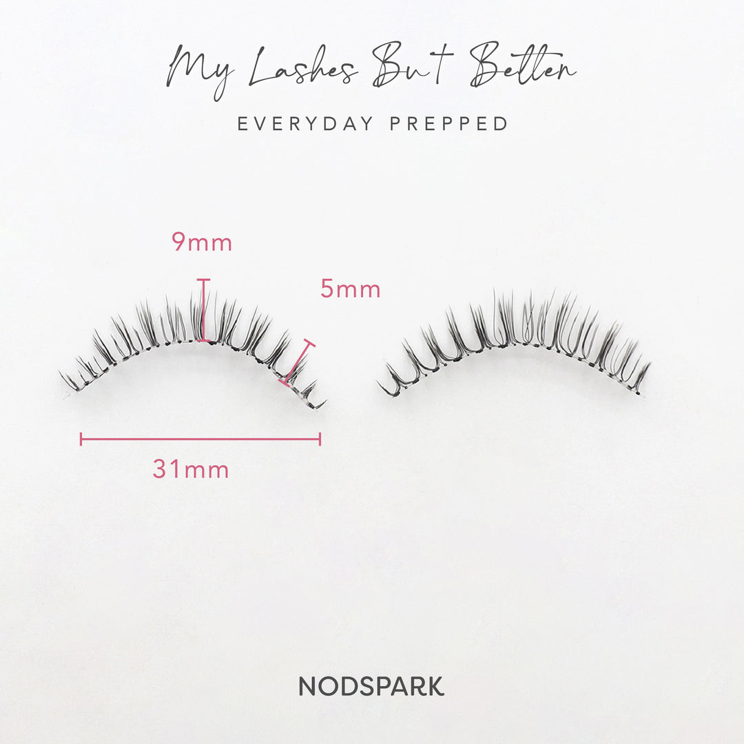 Everyday Prepped MLBB Lashes by Nodspark