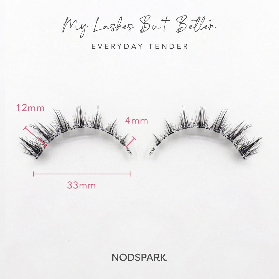Everyday Tender MLBB Lashes by Nodspark