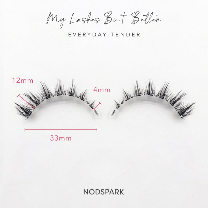 Everyday Tender MLBB Lashes by Nodspark