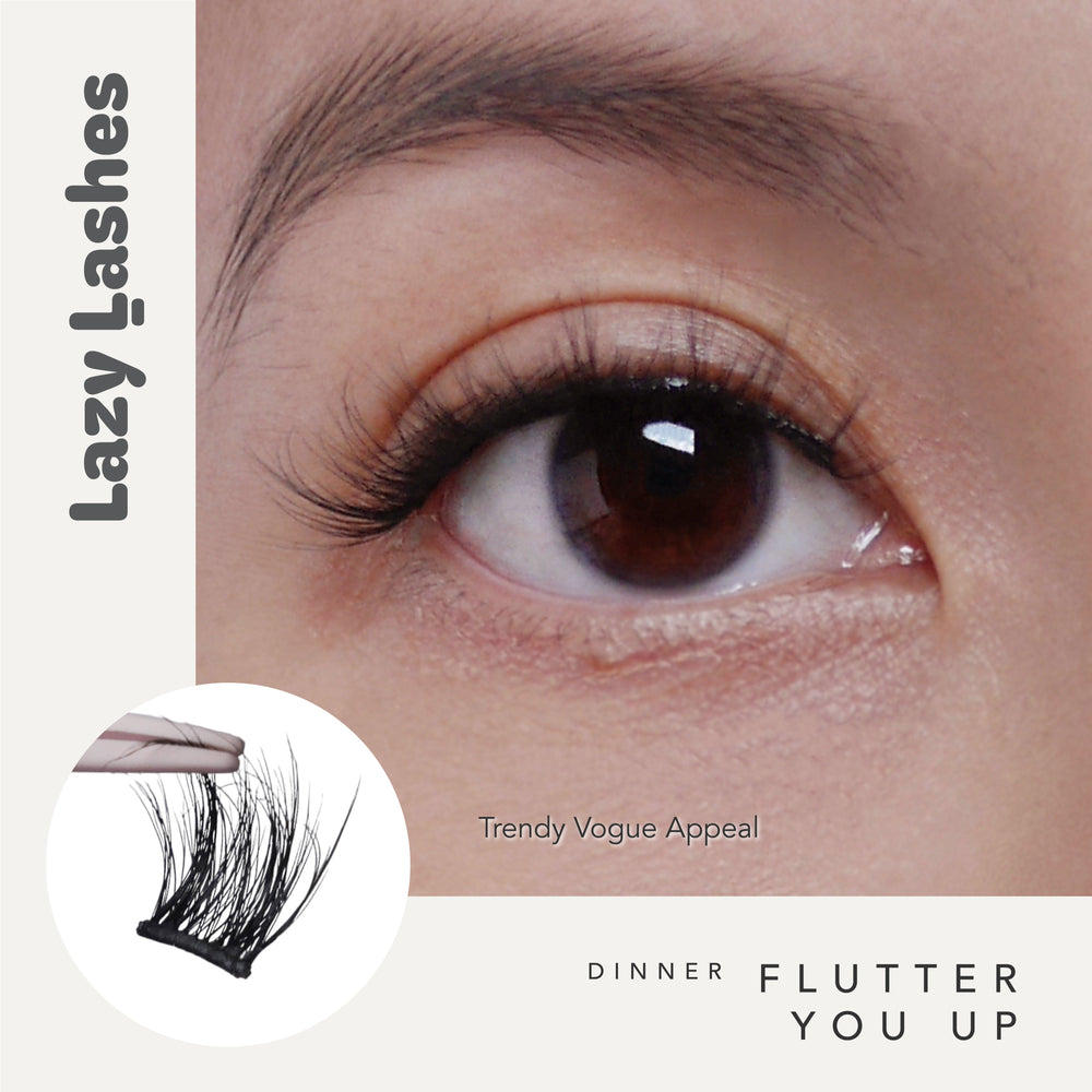 [BO MID MAY '24] Dinner Flutter You Up (Press-On Lash Clusters)