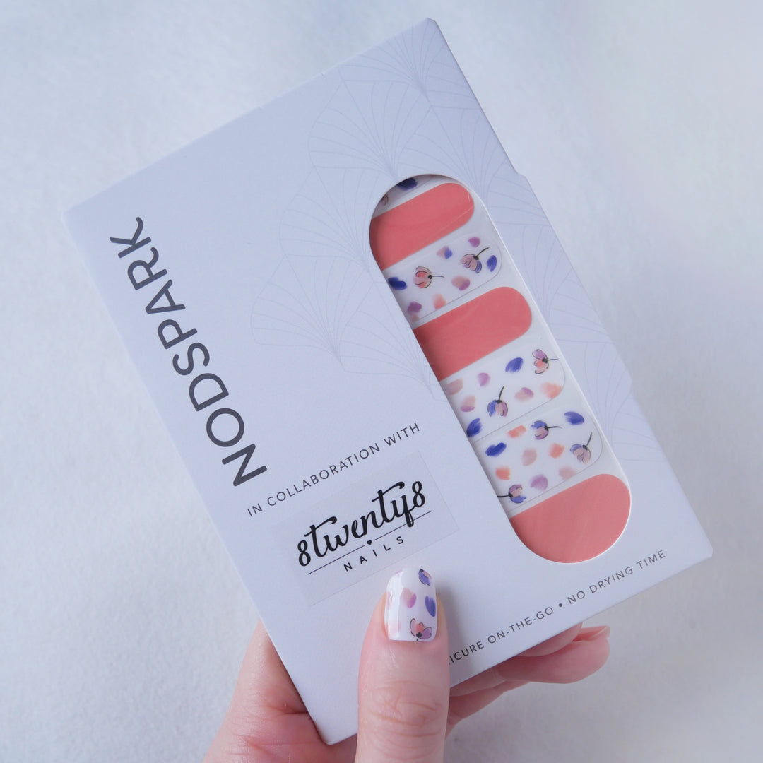 Mandarin Petals (x 8twenty8nails)