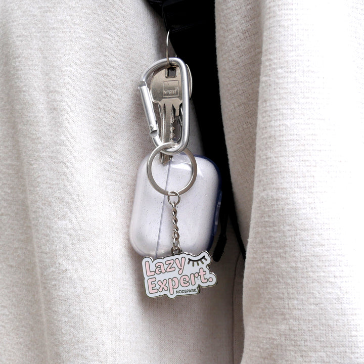 Lazy Expert Keychain