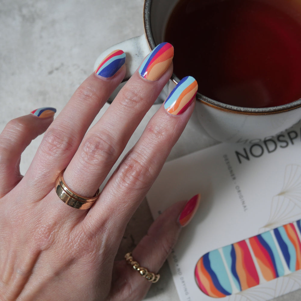 Colourcore Dunes Nail Wrap Manicure