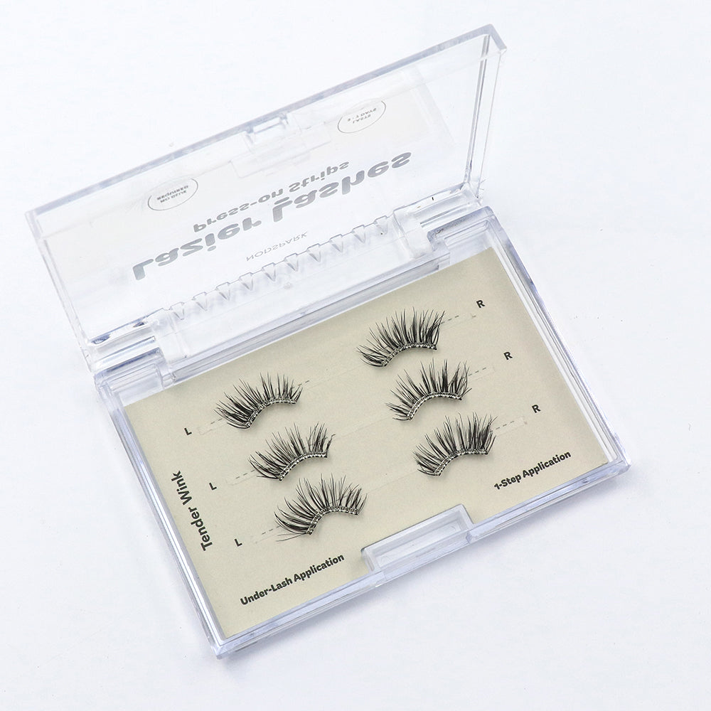Tender Wink (Clear Band) LAZIER Lashes (Lash Strips)