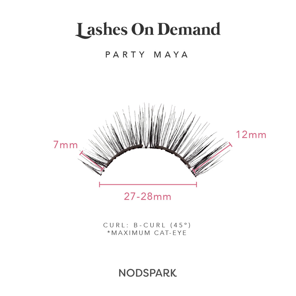 Party Maya Magnetic Lash Extensions