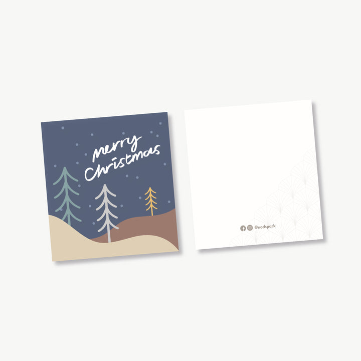 Nodspark Christmas Greeting Cards