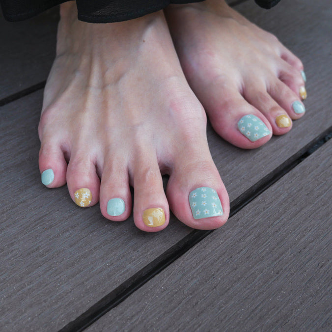 Flower Power Pedicure
