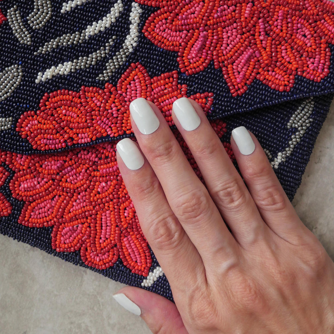 Classic Cool White Nail Wrap Manicure