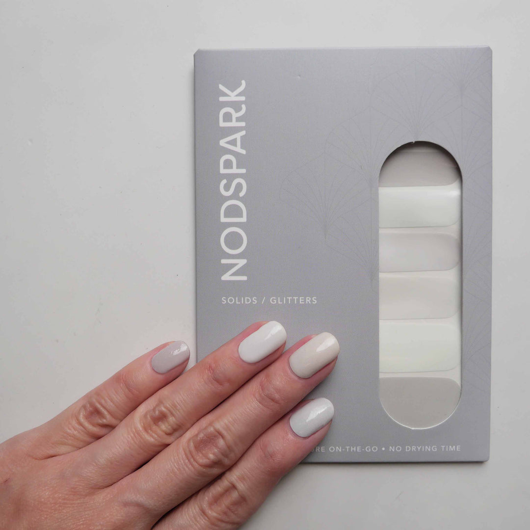 Wheat Colour Chart Nail Wrap Manicure