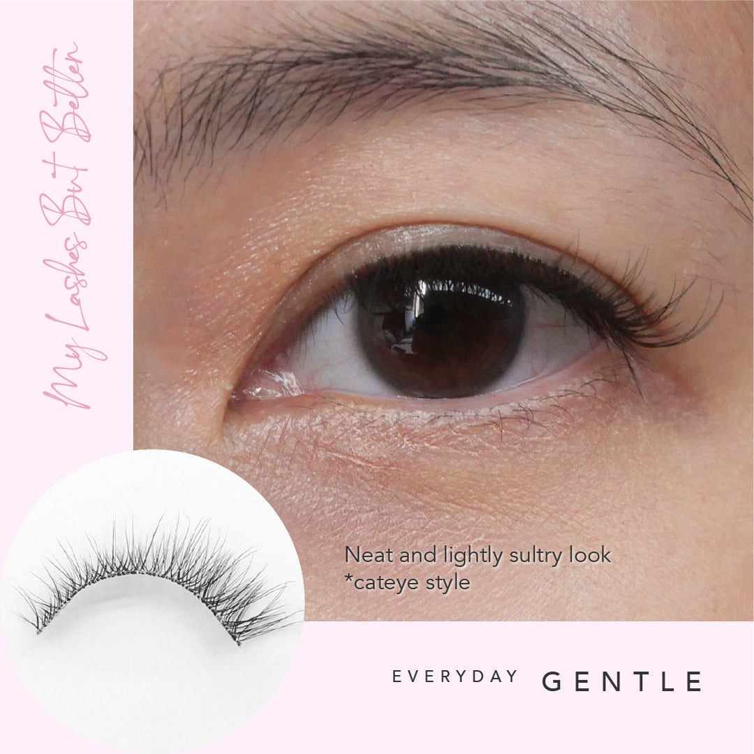 Everyday Gentle MLBB Lashes by Nodspark