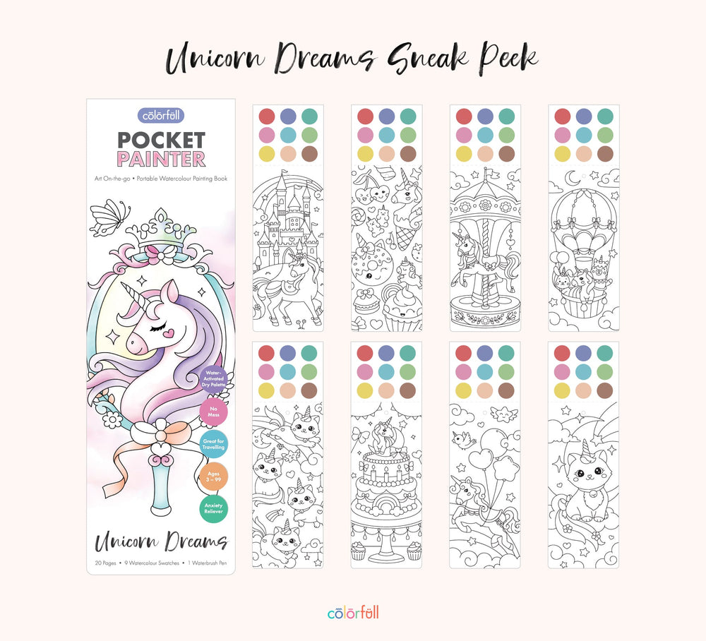Unicorn Dreams Pocket Painter