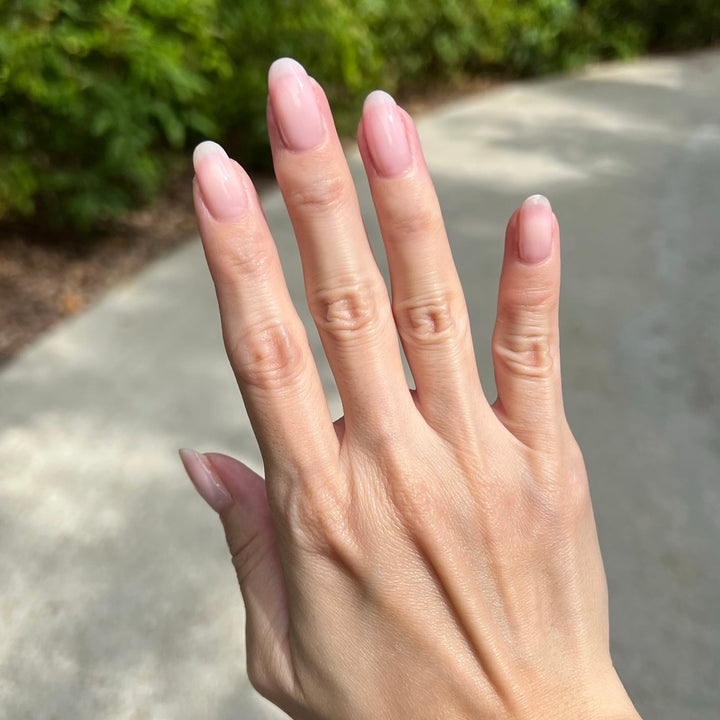 Strawberry Macaron Peel-off Gel Nail Polish (by Light Lacquer)