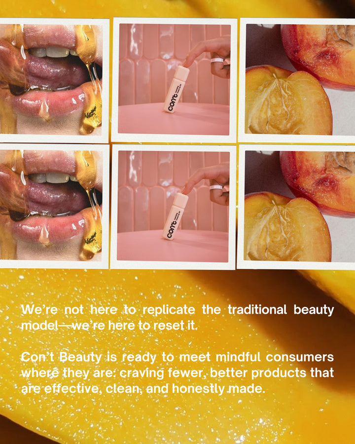 Con't Hydrating Tinted Lip Oil - Rose