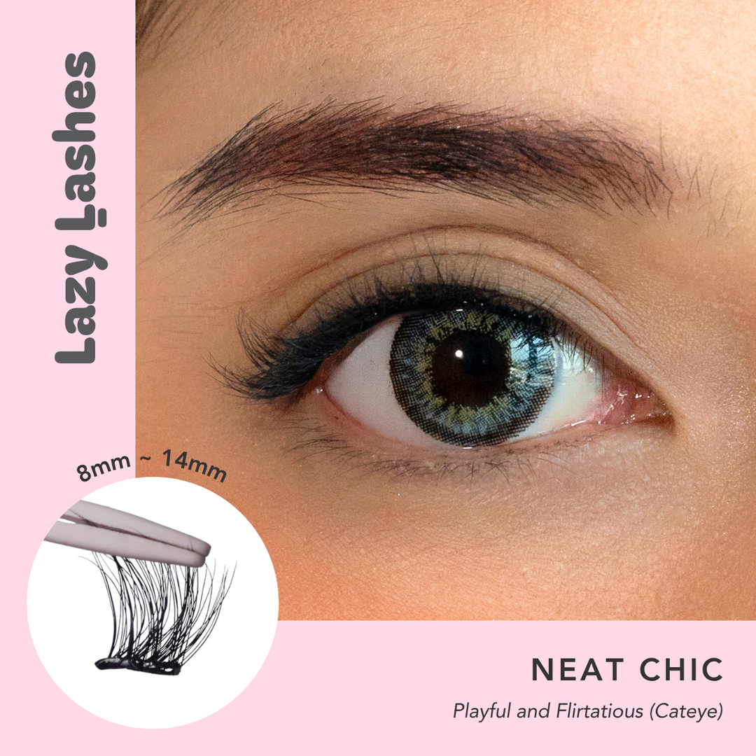 Everyday Neat Chic Lazy Lashes (Press-On Lash Clusters)