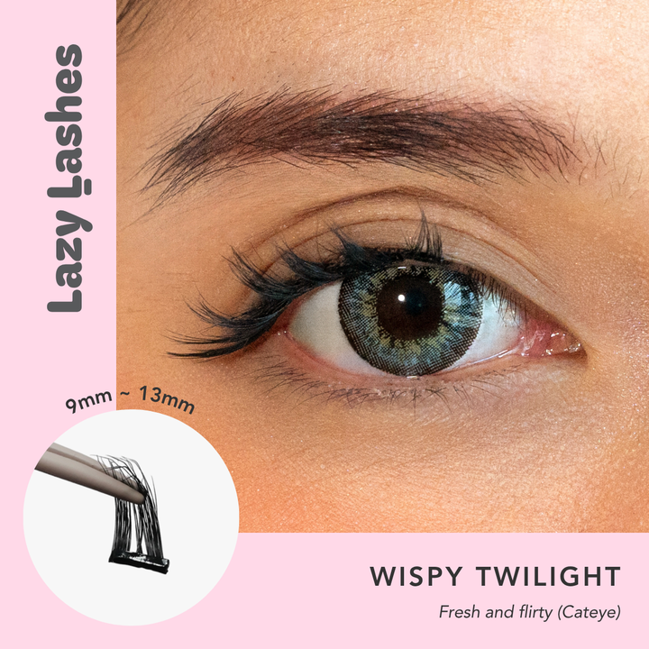 Everyday Wispy Twilight Lazy Lashes (Press-On Lash Clusters)