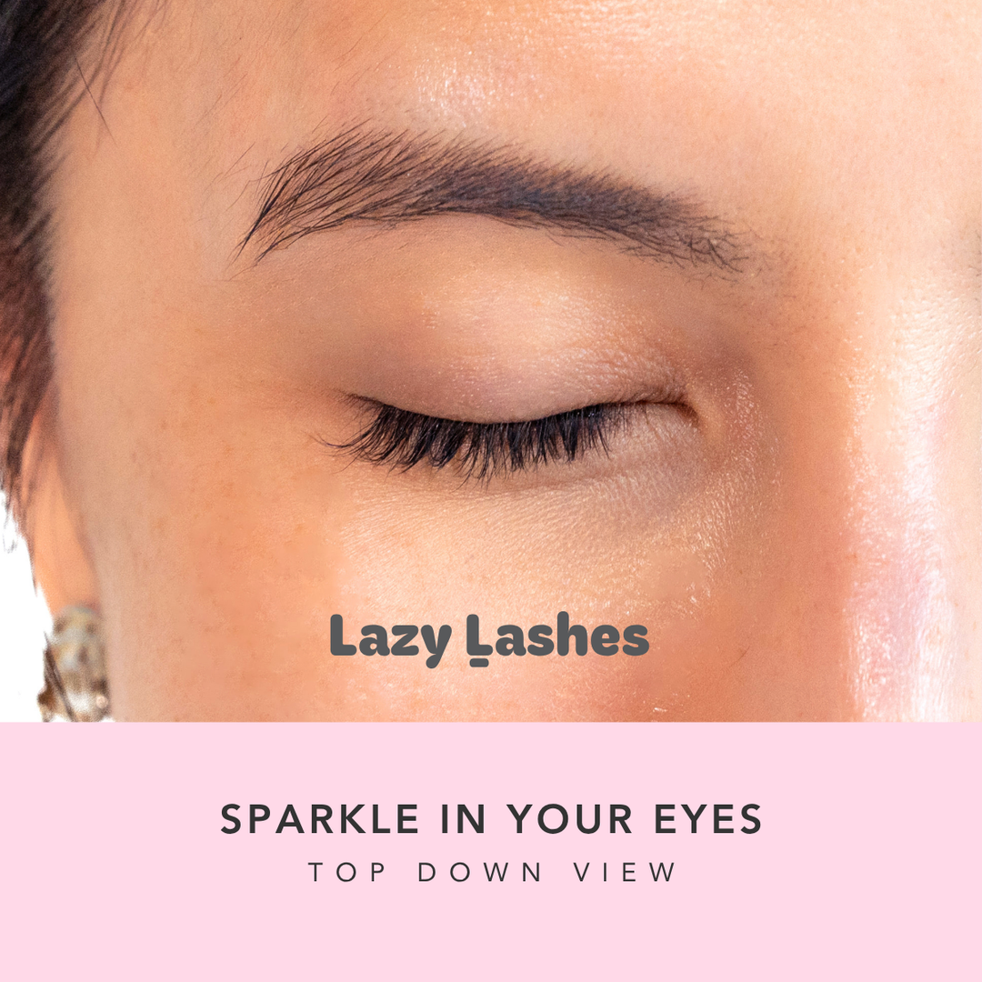 Everyday Sparkle In Your Eyes Lazy Lashes (Press-On Lash Clusters)