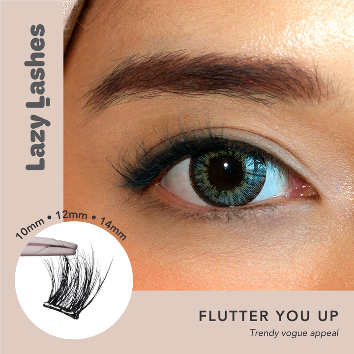 Dinner Flutter You Up Lazy Lashes (Press-On Lash Clusters)