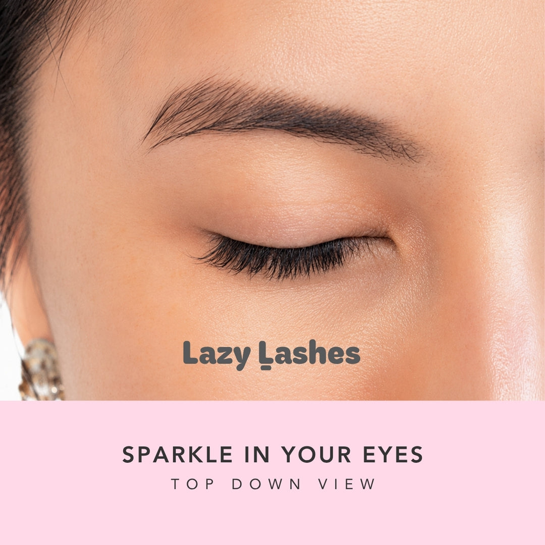 Everyday Sparkle In Your Eyes Lazy Lashes (Press-On Lash Clusters)