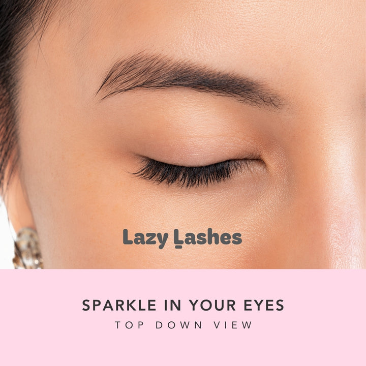 Everyday Sparkle In Your Eyes Lazy Lashes (Press-On Lash Clusters)