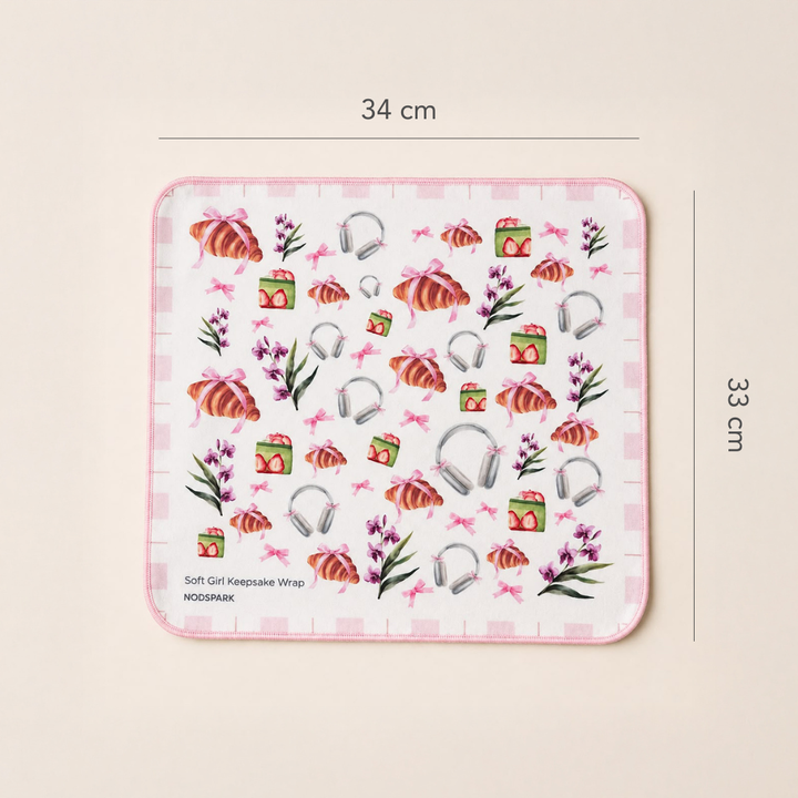 Soft Girl Keepsake Wrap