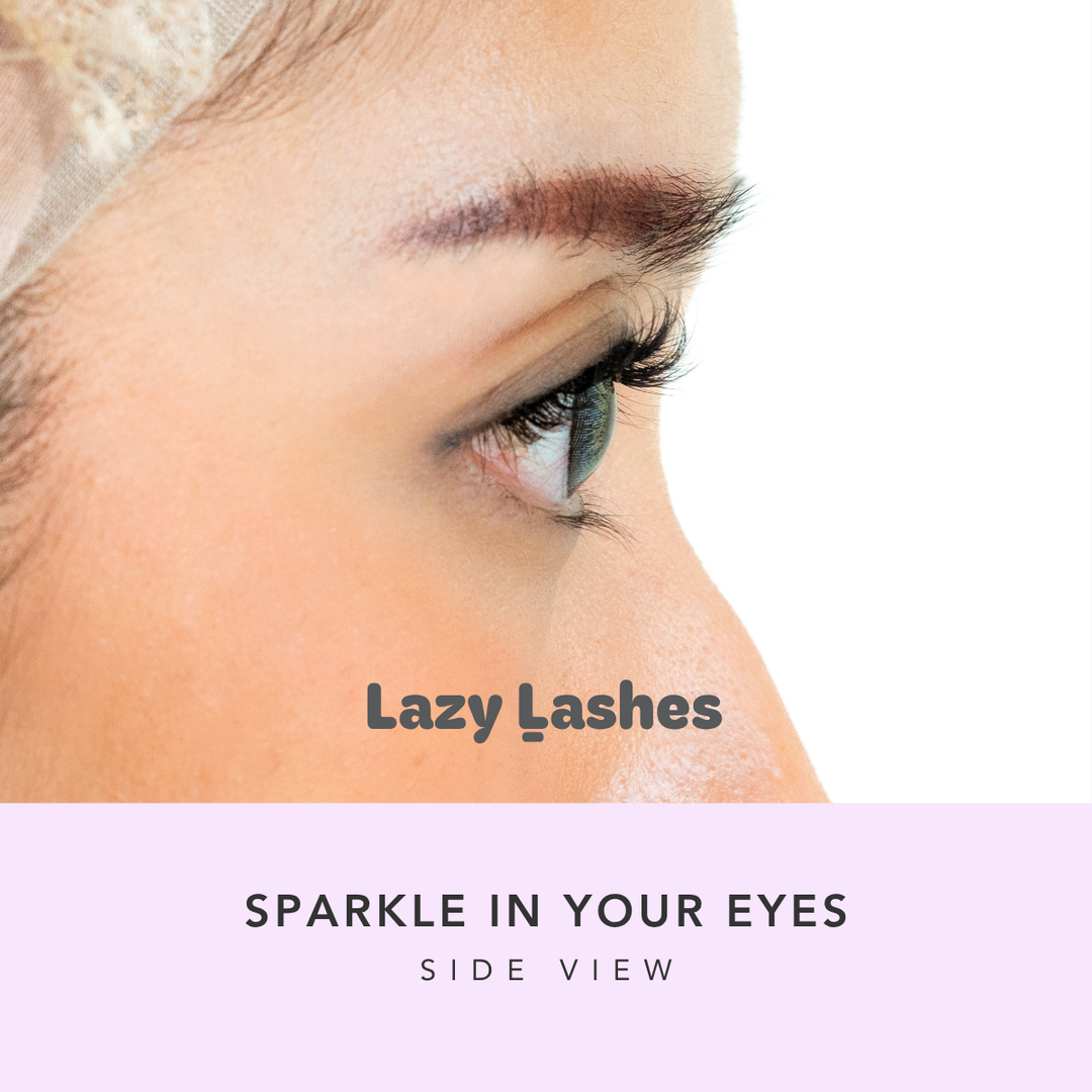 12mm Everyday Sparkle In Your Eyes Lazy Lashes (Press-On Lash Clusters)