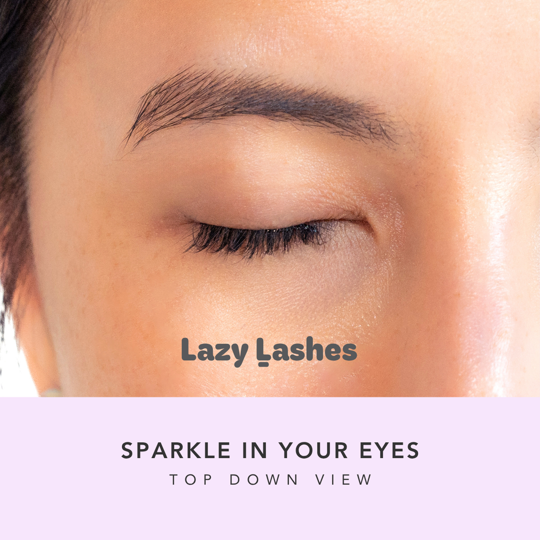 12mm Everyday Sparkle In Your Eyes Lazy Lashes (Press-On Lash Clusters)