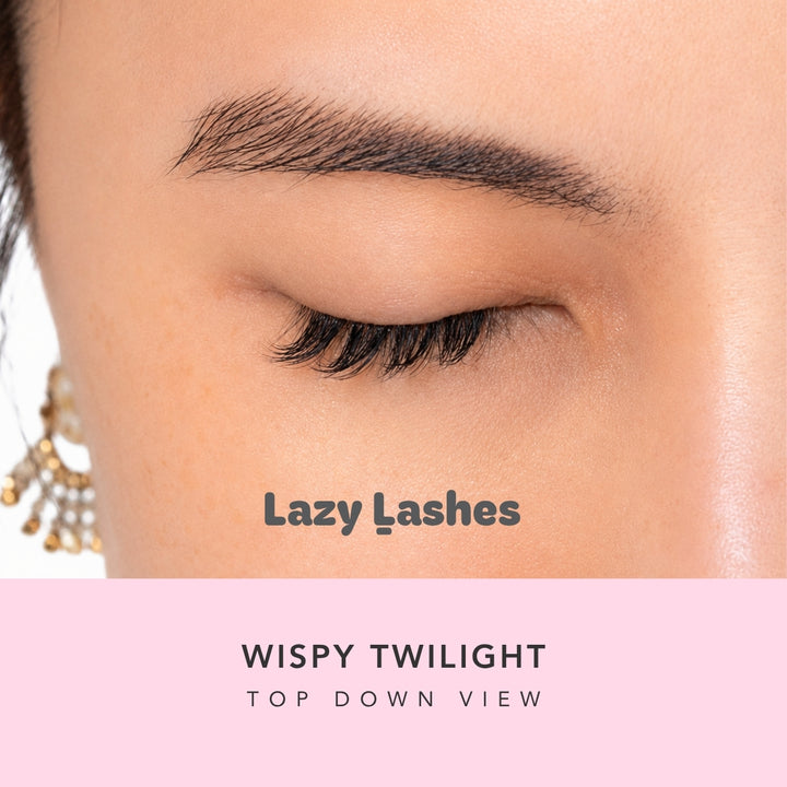 Everyday Wispy Twilight Lazy Lashes (Press-On Lash Clusters)