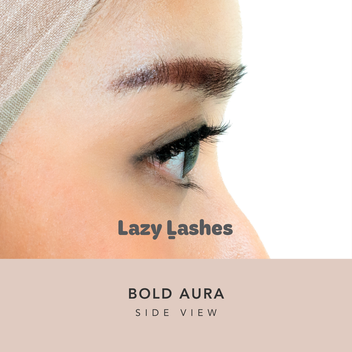 Dinner Bold Aura Lazy Lashes (Press-On Lash Clusters)