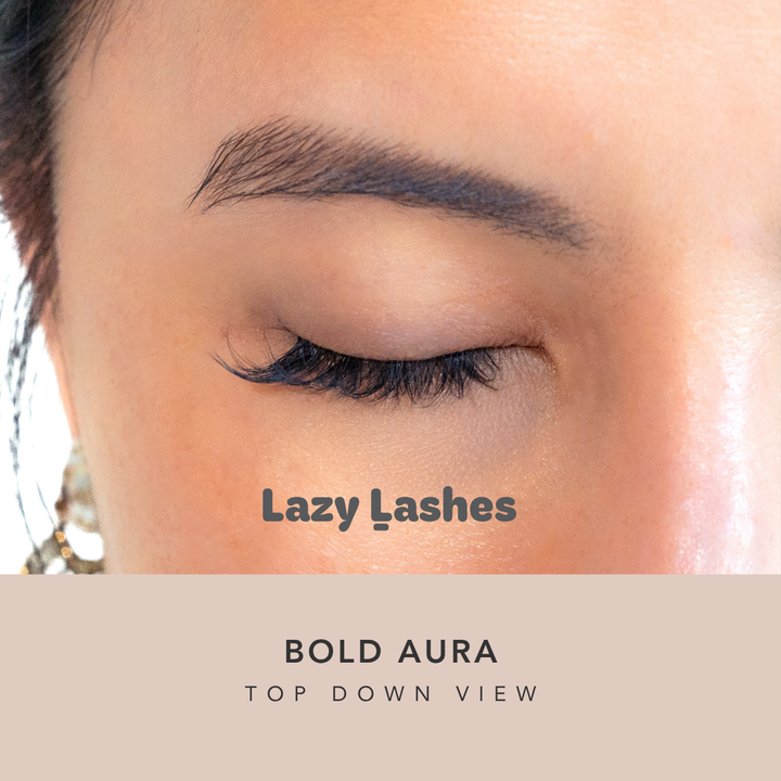 Dinner Bold Aura Lazy Lashes (Press-On Lash Clusters)