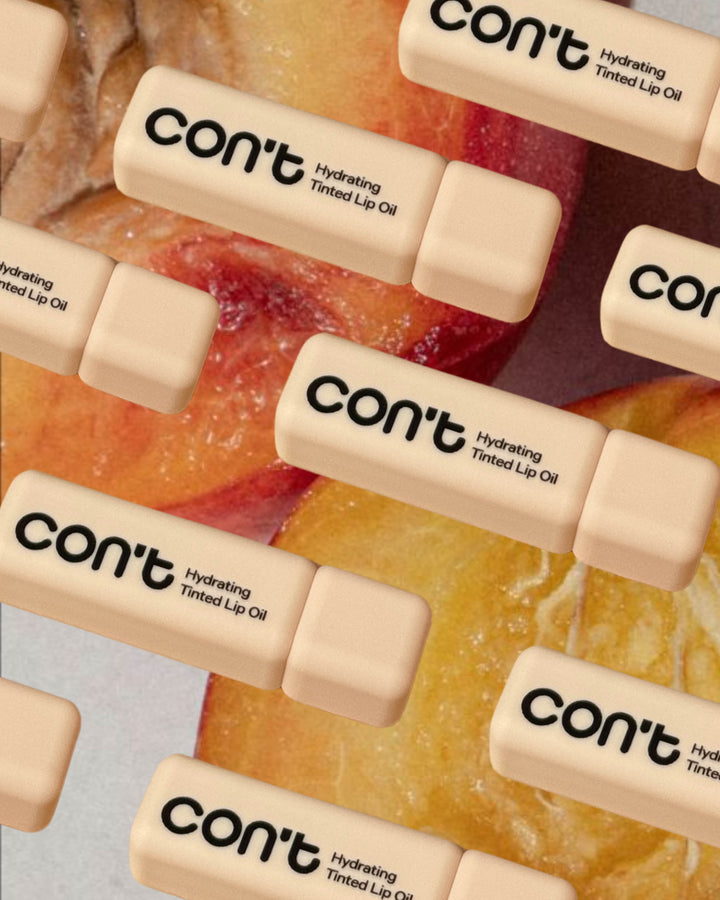 Con't Hydrating Tinted Lip Oil - Rose