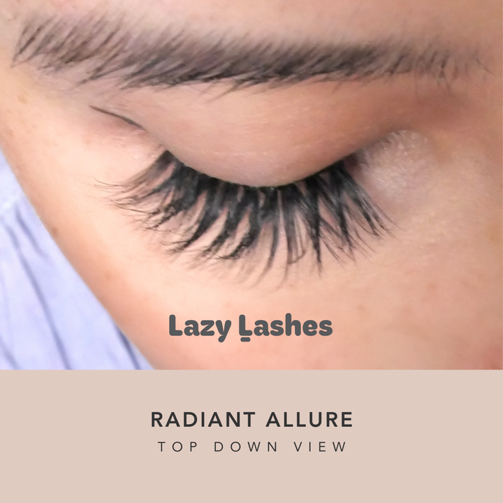 Dinner Radiant Allure Lazy Lashes (Press-On Lash Clusters)