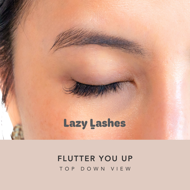 Dinner Flutter You Up Lazy Lashes (Press-On Lash Clusters)
