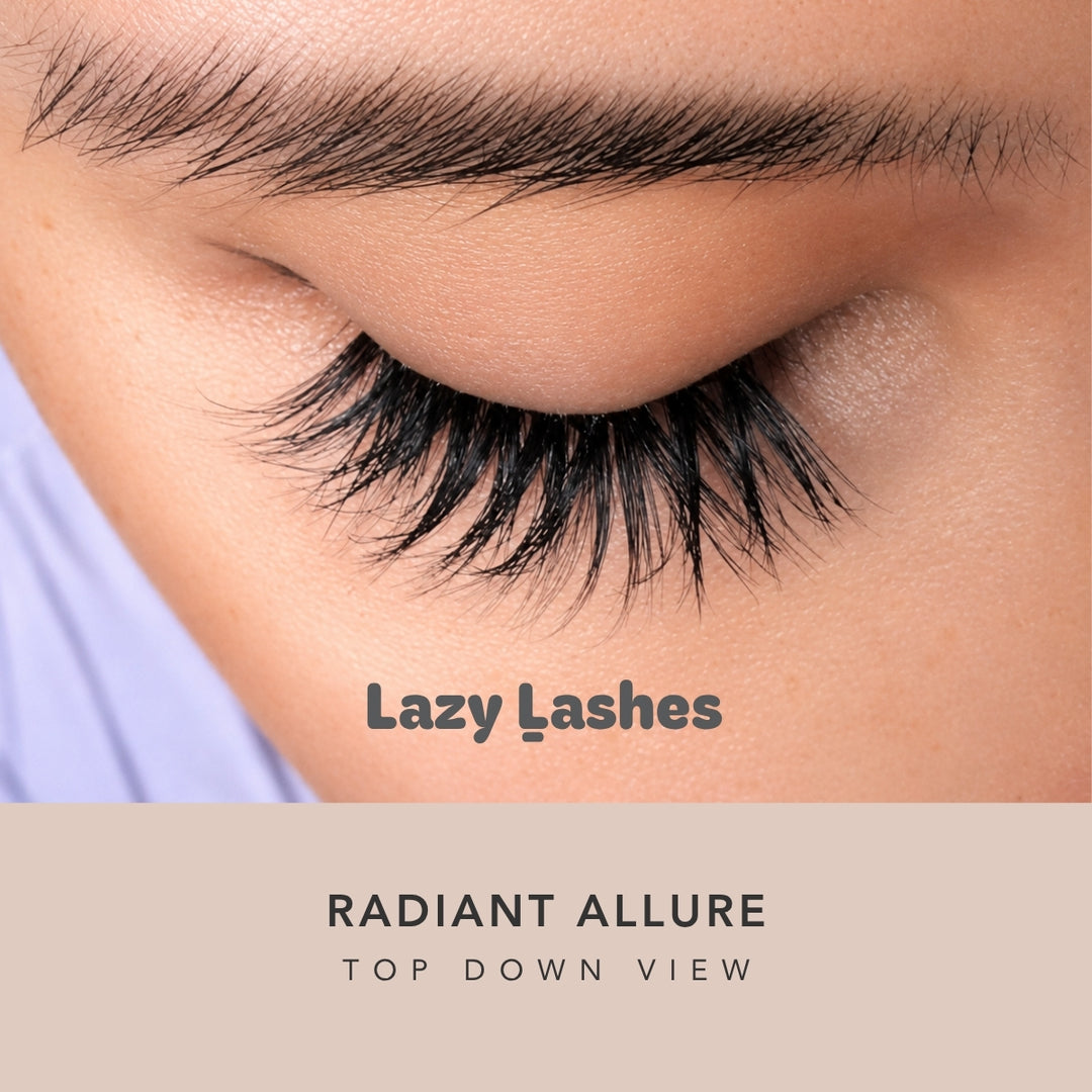 Dinner Radiant Allure Lazy Lashes (Press-On Lash Clusters)