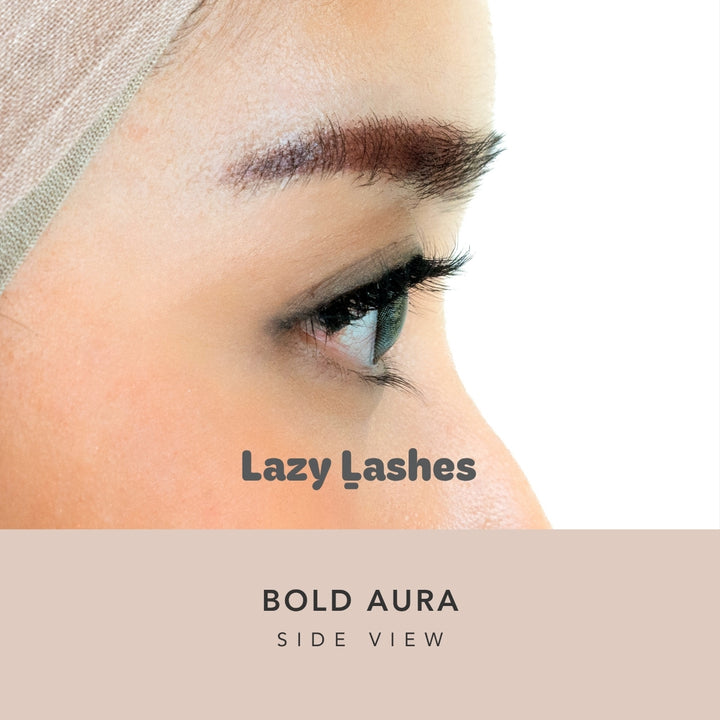 Dinner Bold Aura Lazy Lashes (Press-On Lash Clusters)