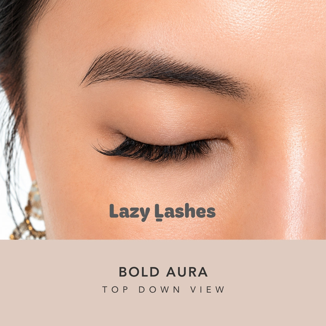 Dinner Bold Aura Lazy Lashes (Press-On Lash Clusters)