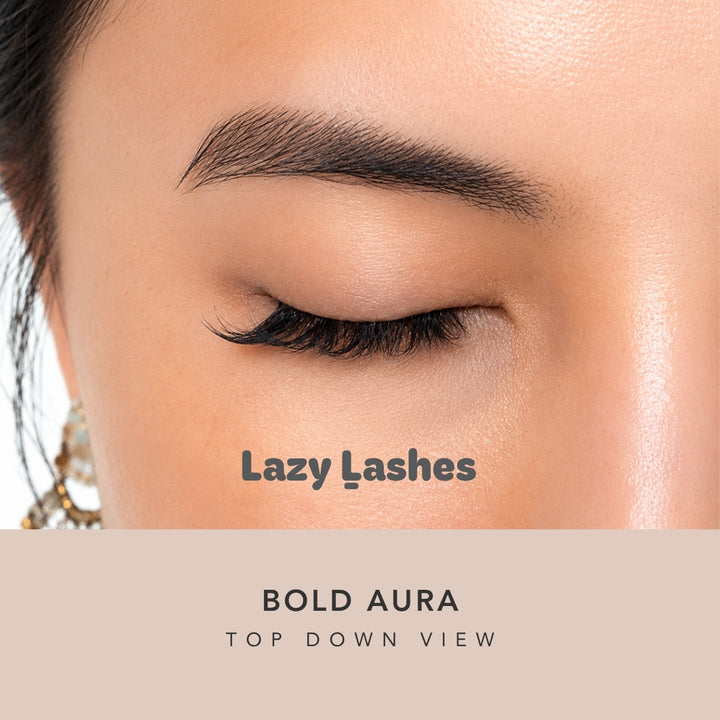 Dinner Bold Aura Lazy Lashes (Press-On Lash Clusters)