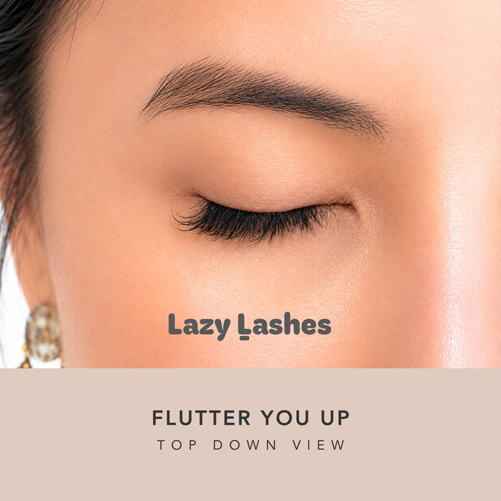 Dinner Flutter You Up Lazy Lashes (Press-On Lash Clusters)