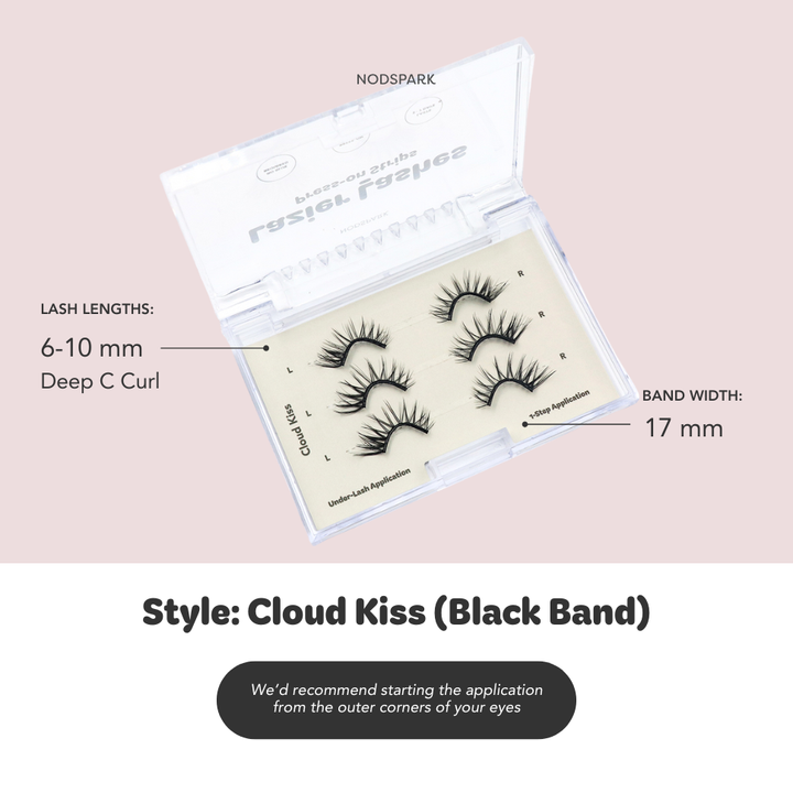 Cloud Kiss (Black Band) LAZIER Lashes (Lash Strips)