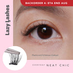 [BO-4 MID AUG] Everyday Neat Chic Lazy Lashes (Press-On Lash Clusters)