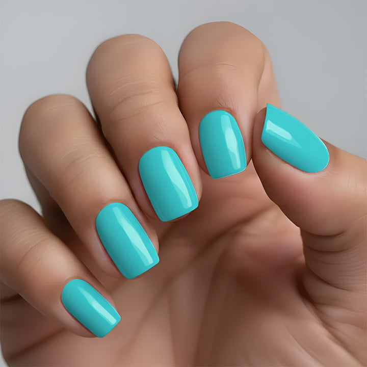 Classic Teal Nail Wrap Nail Wrap Manicure