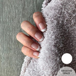 Classic French Nail Wrap Manicure