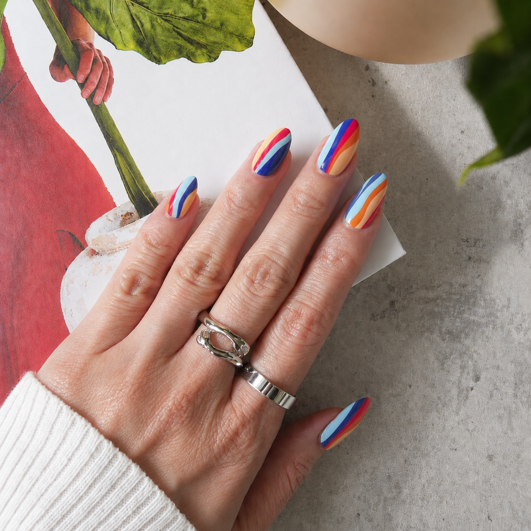Colourcore Dunes Nail Wrap Manicure