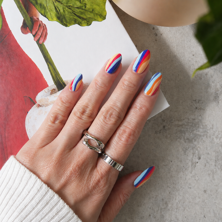 Colourcore Dunes Nail Wrap Manicure